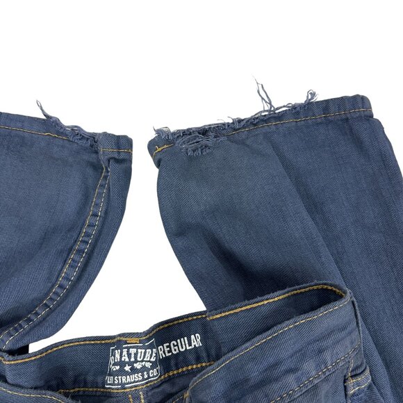 Signature By Levi Strauss & Co. Mens Regular Fit Jeans 34x34 Blue Denim - Picture 3 of 8